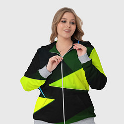 Женский 3D-костюм Geometric shapes, цвет: 3D-меланж — фото 2