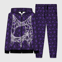 Женский 3D-костюм Хэллоуин - Паутина, цвет: 3D-черный