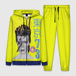 Женский 3D-костюм David Bowie 1973, цвет: 3D-синий