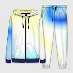 Женский костюм Color yellow blue white