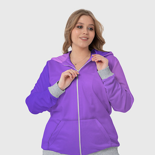 Женский костюм The color is purple / 3D-Меланж – фото 3