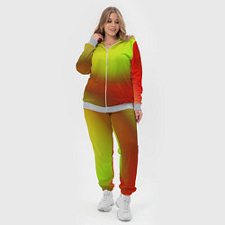 Женский 3D-костюм Color multicolored gradient, цвет: 3D-меланж — фото 2