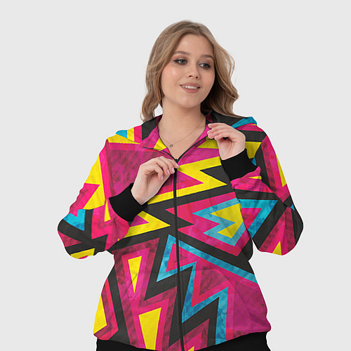 Женский костюм Геометрия / 3D-Черный – фото 3