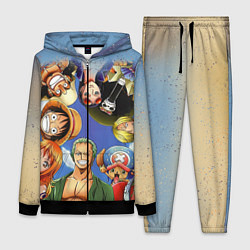 Женский 3D-костюм One Piece, цвет: 3D-черный