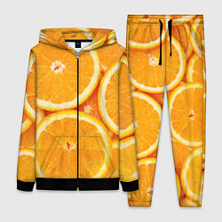 Женский 3D-костюм Апельсин, цвет: 3D-черный