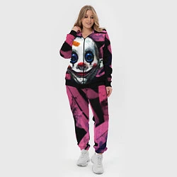 Женский 3D-костюм Клоун, цвет: 3D-черный — фото 2