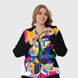 Женский 3D-костюм The Beatles: Poly-art, цвет: 3D-черный — фото 2