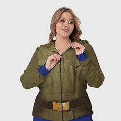 Женский 3D-костюм Униформа солдата, цвет: 3D-синий — фото 2