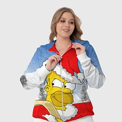 Женский 3D-костюм Санта Гомер, цвет: 3D-белый — фото 2