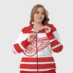 Женский 3D-костюм Detroit Red Wings, цвет: 3D-красный — фото 2