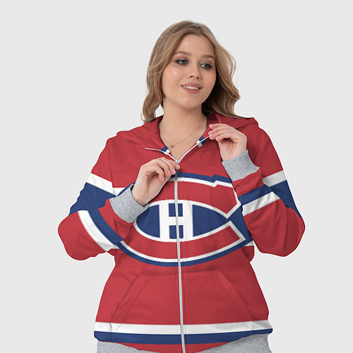 Женский костюм Montreal Canadiens / 3D-Меланж – фото 3