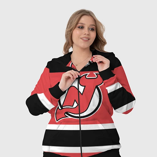 Женский костюм New Jersey Devils / 3D-Черный – фото 3