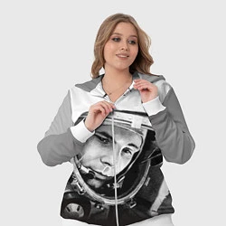 Женский 3D-костюм Юрий Гагарин, цвет: 3D-белый — фото 2