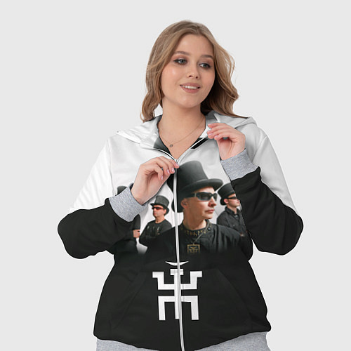 Женский костюм Пикник / 3D-Меланж – фото 3