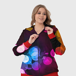 Женский 3D-костюм Light Spots, цвет: 3D-красный — фото 2