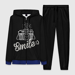 Женский 3D-костюм Smile, цвет: 3D-синий