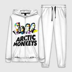 Женский 3D-костюм Arctic Monkeys: Music Wave, цвет: 3D-белый