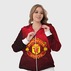 Женский 3D-костюм Манчестер Юнайтед, цвет: 3D-белый — фото 2