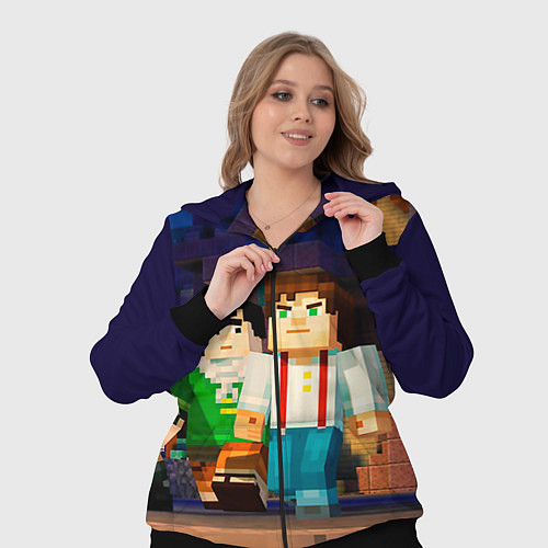 Женский костюм Minecraft Men's / 3D-Черный – фото 3