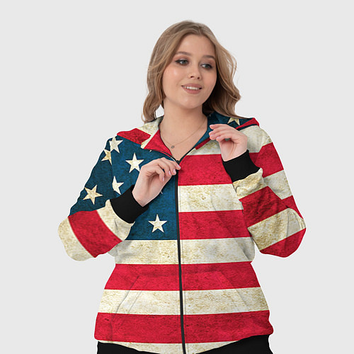 Женский костюм США / 3D-Черный – фото 3