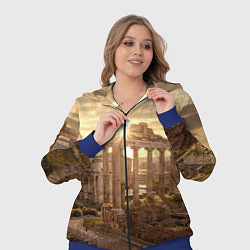 Женский 3D-костюм Римское солнце, цвет: 3D-синий — фото 2