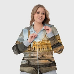 Женский 3D-костюм Площадь святого Петра, цвет: 3D-меланж — фото 2