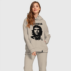 Женский костюм оверсайз Che Guevara, цвет: миндальный — фото 2