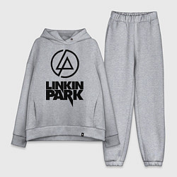 Женский костюм оверсайз Linkin Park, цвет: меланж