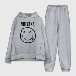 Женский костюм оверсайз Nirvana, цвет: меланж