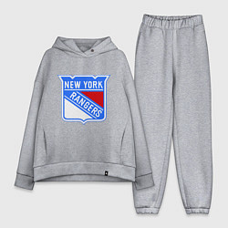 Женский костюм оверсайз New York Rangers