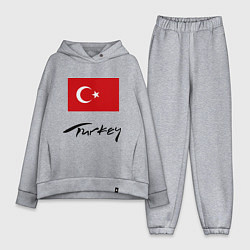 Женский костюм оверсайз Turkey