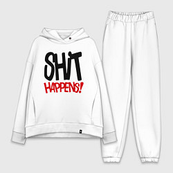 Женский костюм оверсайз Дерьмо случается