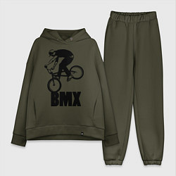 Женский костюм оверсайз BMX 3, цвет: хаки