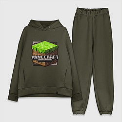 Женский костюм оверсайз Minecraft: Pocket Edition, цвет: хаки