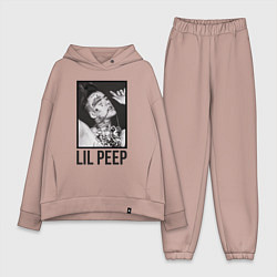 Женский костюм оверсайз Lil Peep: Black Style