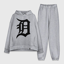 Женский костюм оверсайз Detroit Tigers, цвет: меланж