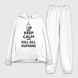 Женский костюм оверсайз Keep Calm & Kill All Humans
