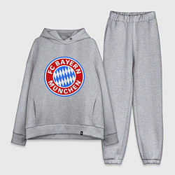 Женский костюм оверсайз Bayern Munchen FC, цвет: меланж