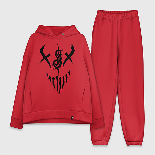Женский костюм оверсайз Slipknot Demon / Красный – фото 1