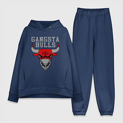 Женский костюм оверсайз Gangsta Bulls