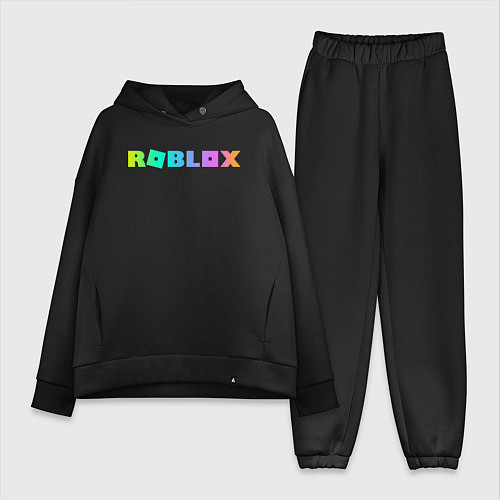 Женский костюм оверсайз ROBLOX / Черный – фото 1