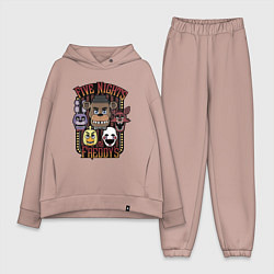 Женский костюм оверсайз FIVE NIGHTS AT FREDDYS