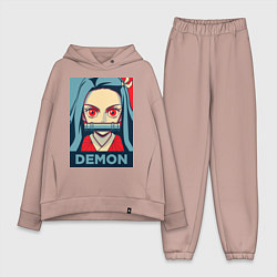 Женский костюм оверсайз Незуко Камадо