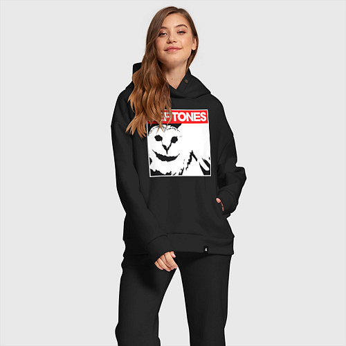 Женский костюм оверсайз Diamond Eye / Черный – фото 2