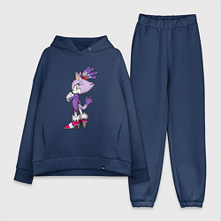 Женский костюм оверсайз SONIC Кошка Блейз, цвет: тёмно-синий
