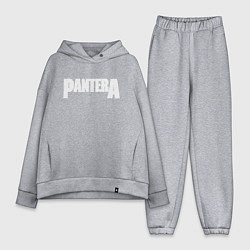 Женский костюм оверсайз Pantera, цвет: меланж