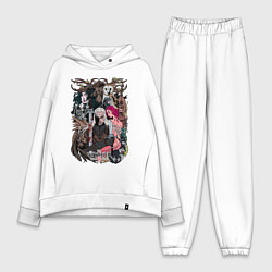 Женский костюм оверсайз The Witcher wild hunt, цвет: белый