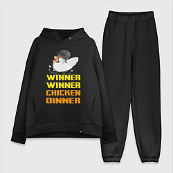 Женский костюм оверсайз PUBG Winner Chicken Dinner