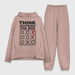 Женский костюм оверсайз THINK OUTSIDE THE BOX