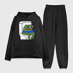 Женский костюм оверсайз Лягушонок пепе